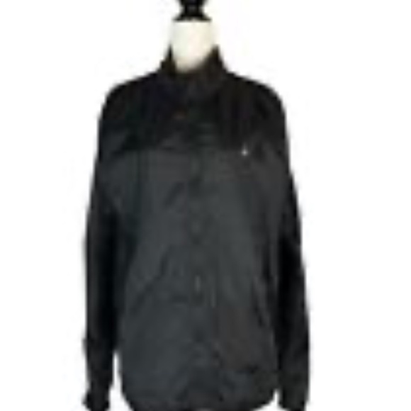 J Lindeberg Becket Black Packable Light Full Zip Golf Jacket - Picture 2 of 16